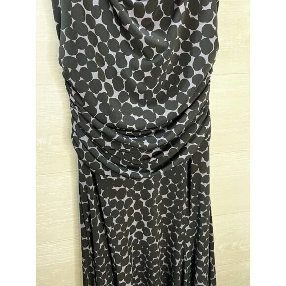Jones New York‎ Sleeveless Drape Neck Midi Dress Size 4 - Picture 7 of 7